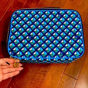 Tory Burch lunch box or makeup case multi function !